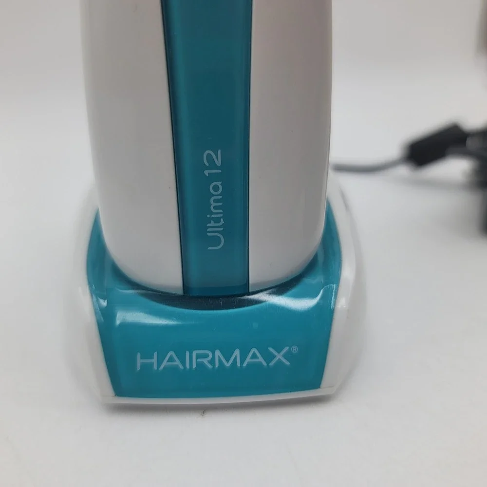 HairMax Ultima 12 LaserComb Hair Growth Device Pininfarina Blue White